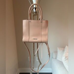 Rebecca Minkoff Pink Leather Mini Tote Bag